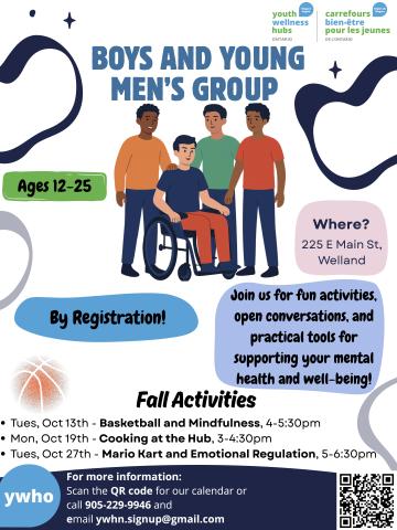 boys and young men's group - fall activities